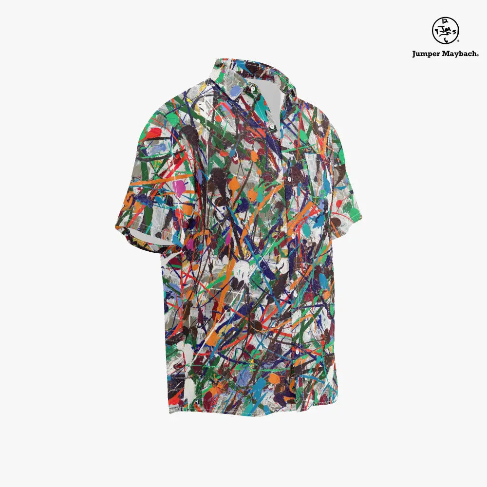 Endless Asteroid Playground PLUS SIZE Resort UNISEX Shirt by Jumper Maybach® - Jumper Maybach Men's Clothing
