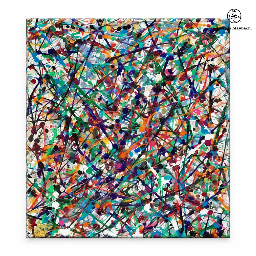 Endless Asteroid Playground (Print on Canvas) - square studio shot - Jumper Maybach Prints