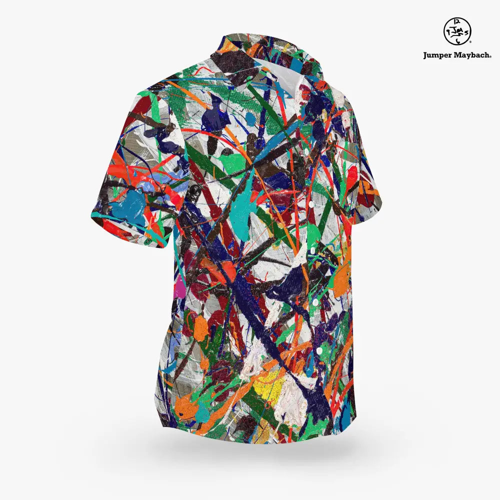 Endless Asteroid Playground Resort Jumper Maybach® unisex shirt featuring a space-themed asteroid design in men's clothing style.