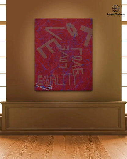 Equality - Original Painting - Jumper Maybach Artwork