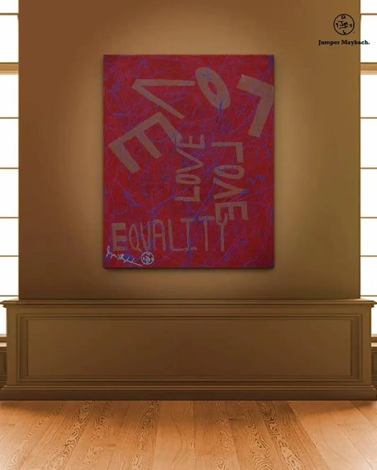 Equality - Original Painting - Jumper Maybach Artwork