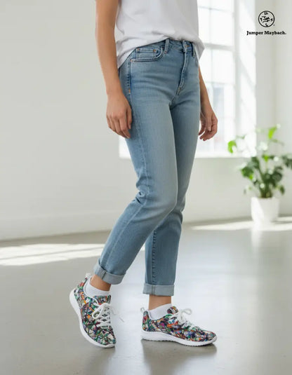 Endless Asteroid Playground Women's Athletic Shoe by Jumper Maybach® - Jumper Maybach