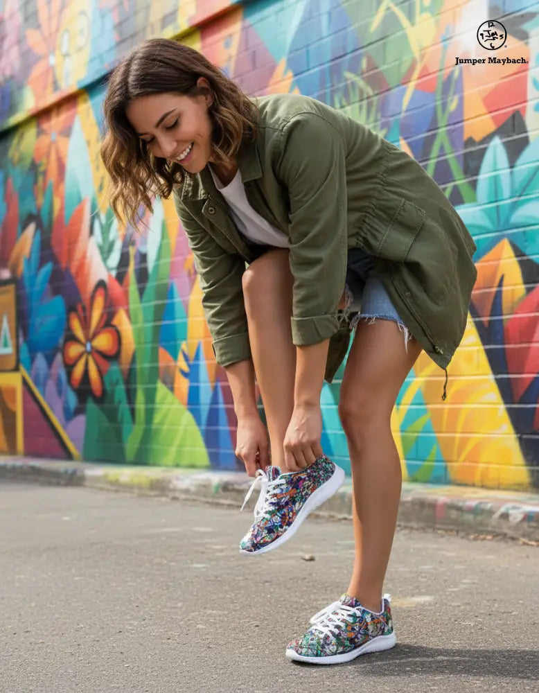 Endless Asteroid Playground Women's Athletic Shoe by Jumper Maybach® - Jumper Maybach