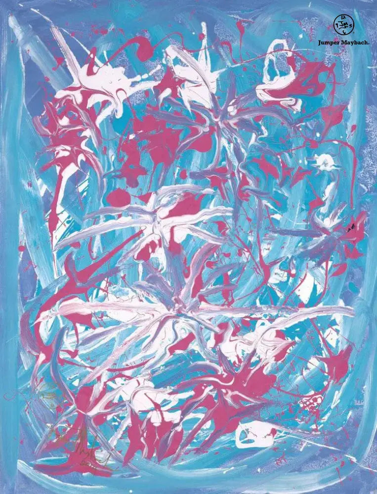 Flowers In The Universe (Print on Canvas) - Jumper Maybach Prints