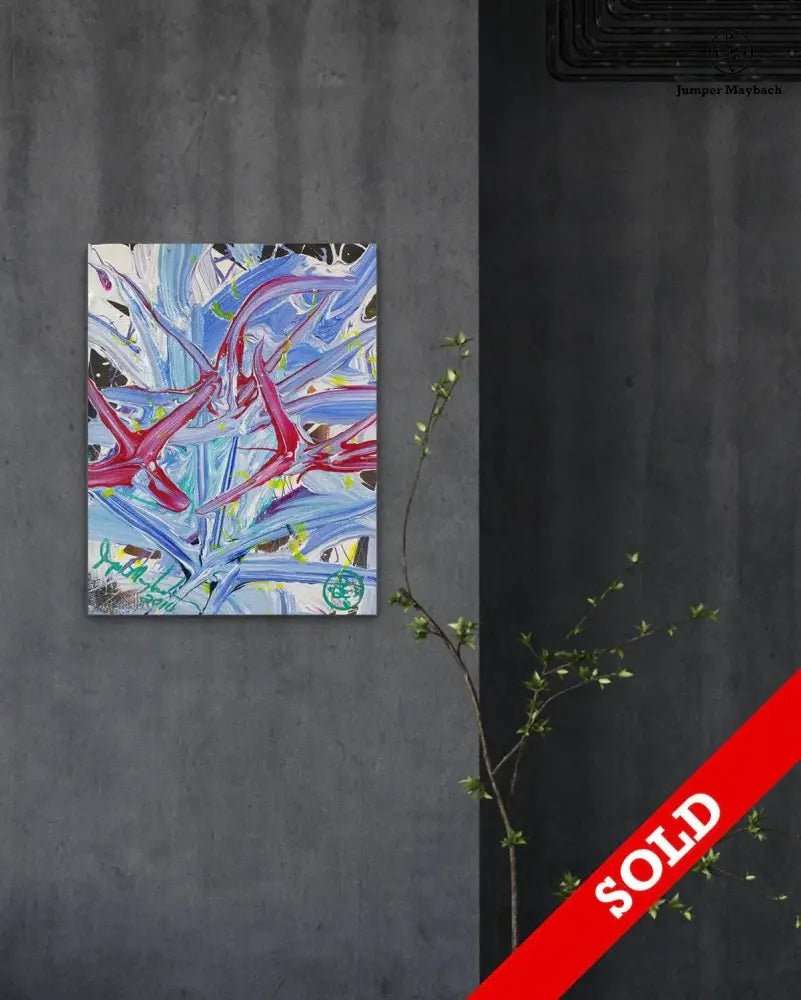 From Darkness to Light #10 - Original Painting - SOLD - Jumper Maybach Artwork