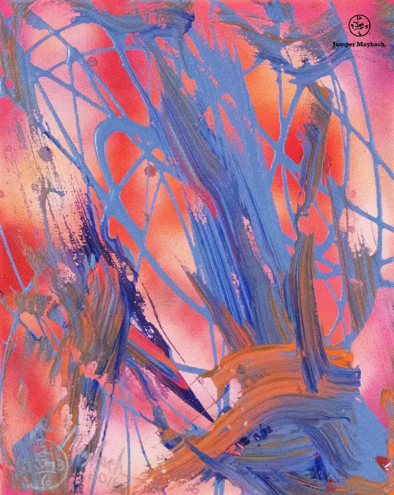 From Darkness to Light #15 - Original Painting - SOLD - Jumper Maybach Artwork