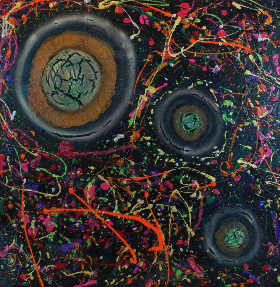 From Darkness to Light #2 - Original Painting - Jumper Maybach Artwork