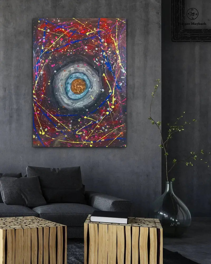 From Darkness to Light #3 - Original Painting - Jumper Maybach Artwork
