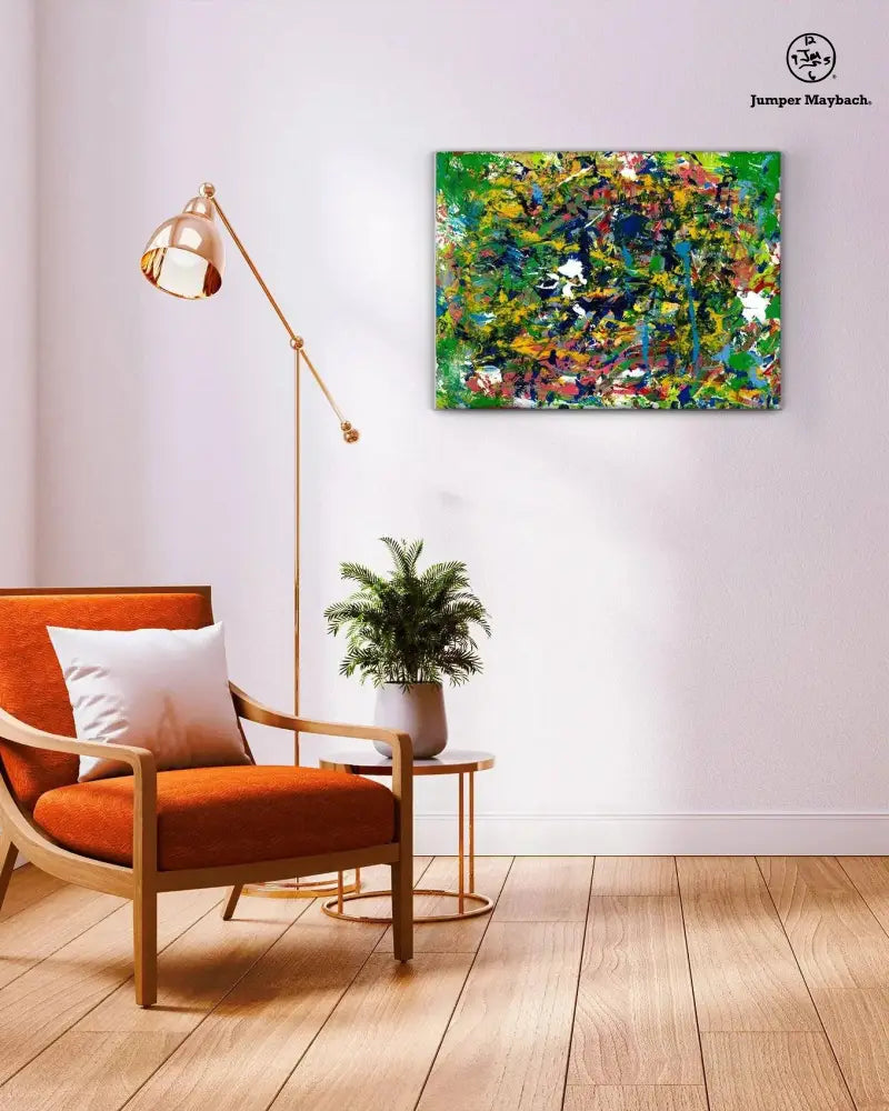 Garden Time - Original Painting - Jumper Maybach Artwork