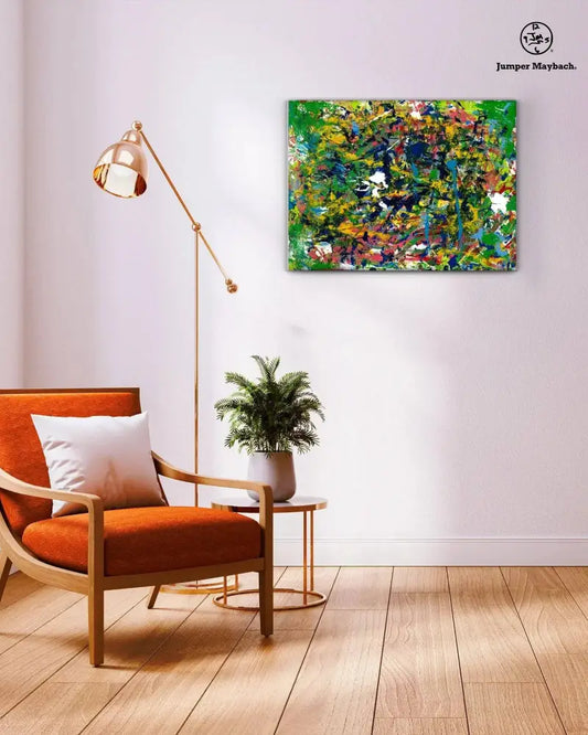 Garden Time - Original Painting - Jumper Maybach Artwork