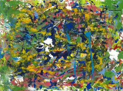 Garden Time - Original Painting - Jumper Maybach Artwork