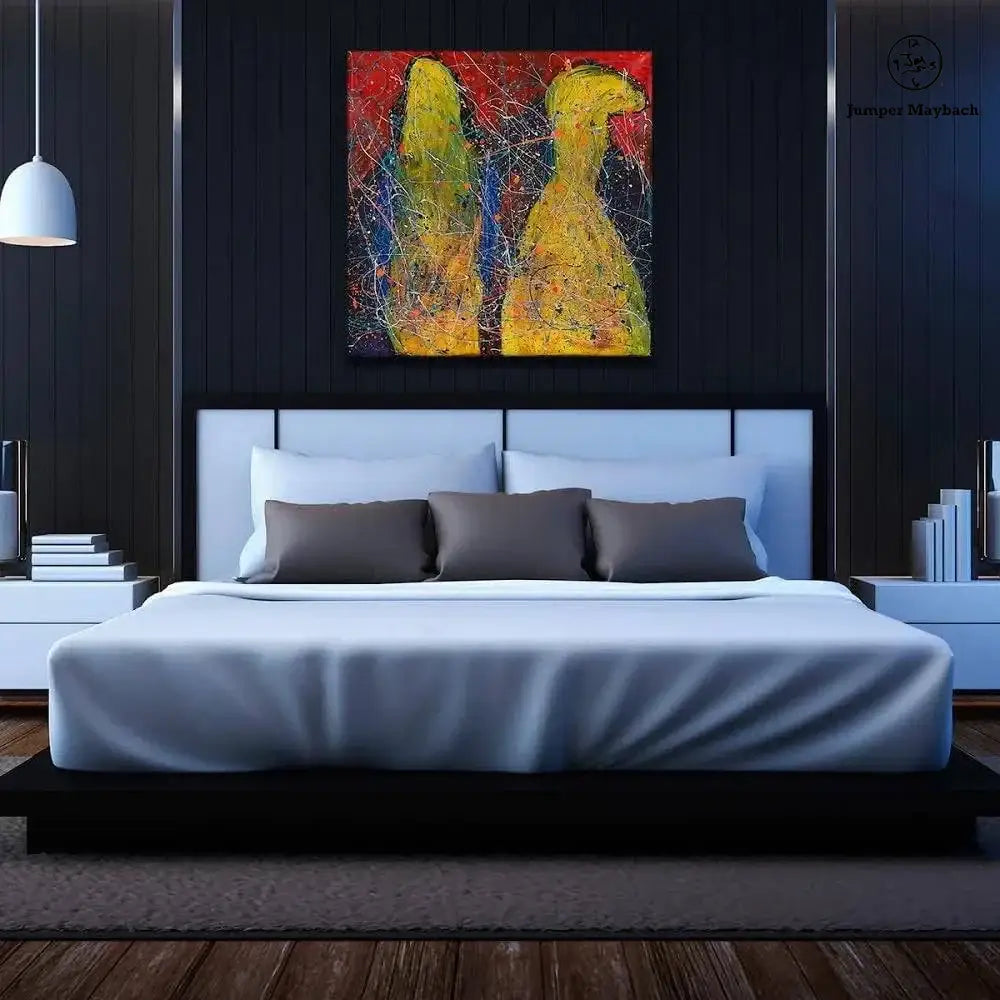 Ghosts of the Plague (Embellished-Hand Signed by the Artist) - Jumper Maybach giclee