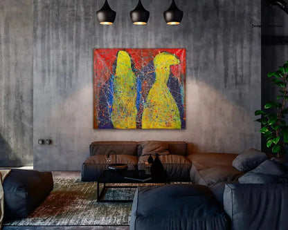 Ghosts of the Plague - Original Painting - SOLD - Jumper Maybach Artwork