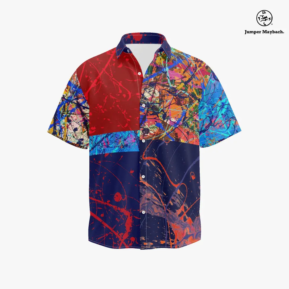 Unisex Grand Encore PLUS SIZE Resort Shirt by Jumper Maybach® featuring a relaxed fit and stylish design.