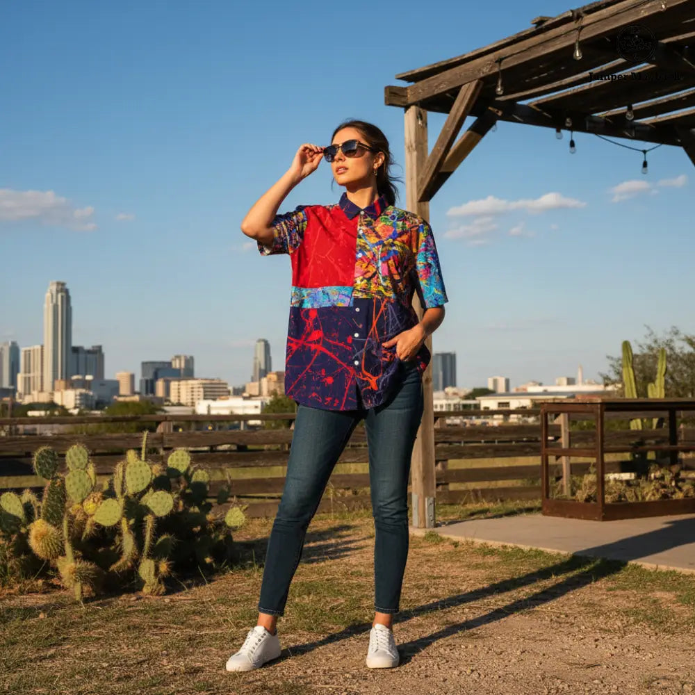 Unisex Grand Encore Resort shirt by Jumper Maybach® featuring stylish design, casual fit, and high-quality fabric for men and women.