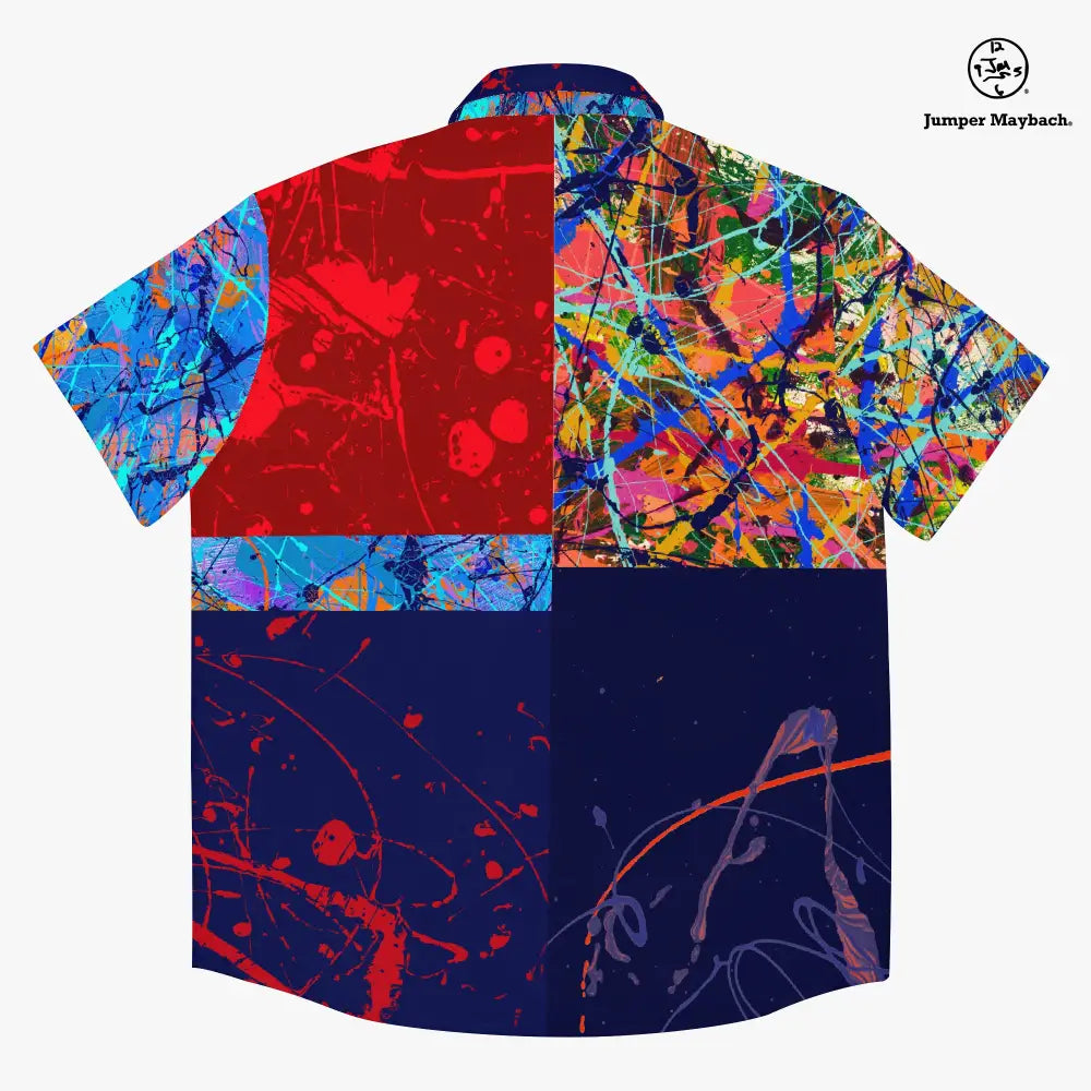 Unisex Grand Encore Resort shirt by Jumper Maybach, featuring stylish men's clothing in a vibrant design.