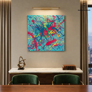 Gravity Dance (Embellished-Hand Signed by the Artist)