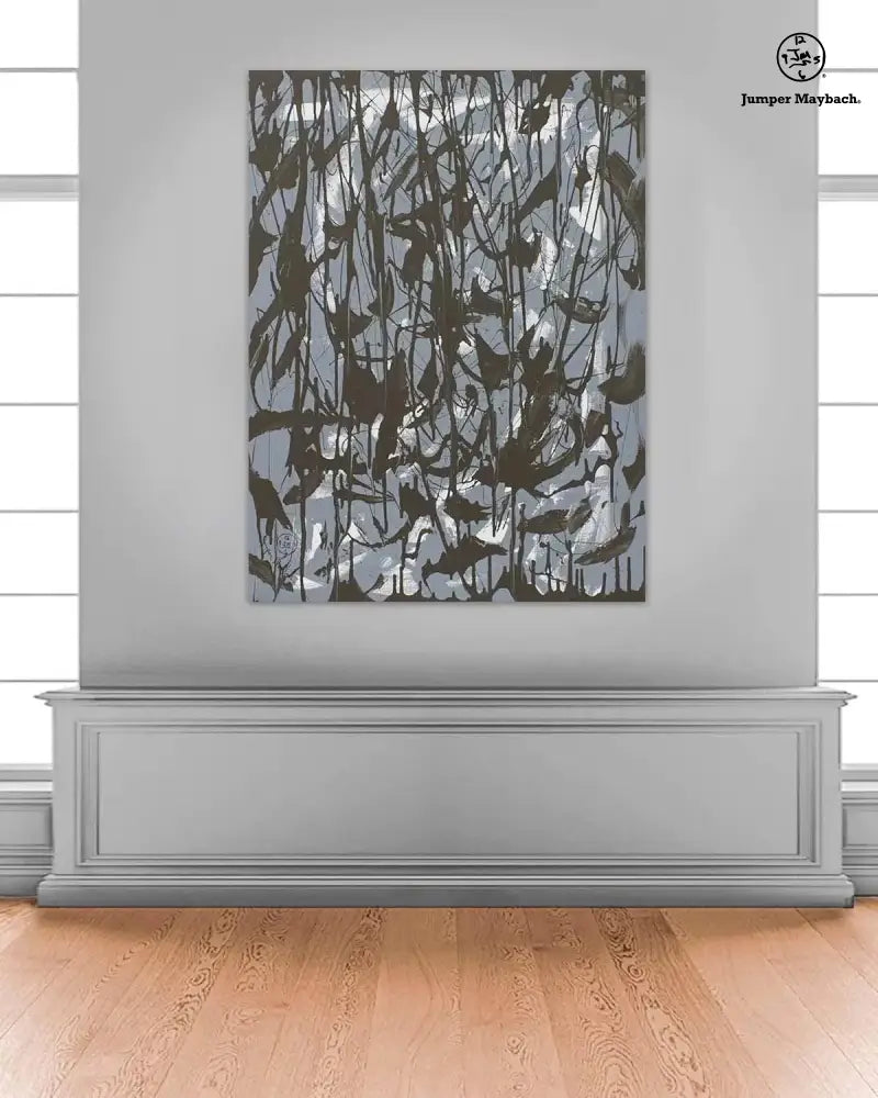 Gray Mood - Original Painting - Jumper Maybach Artwork