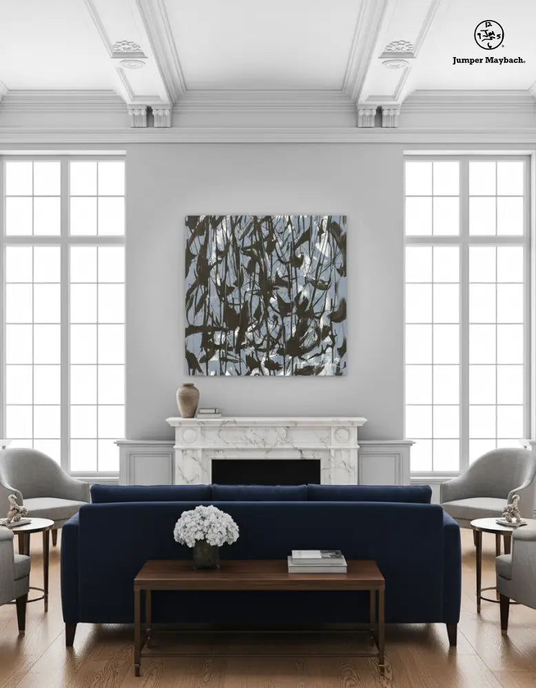 Gray Mood (Print on Canvas) - Jumper Maybach Prints
