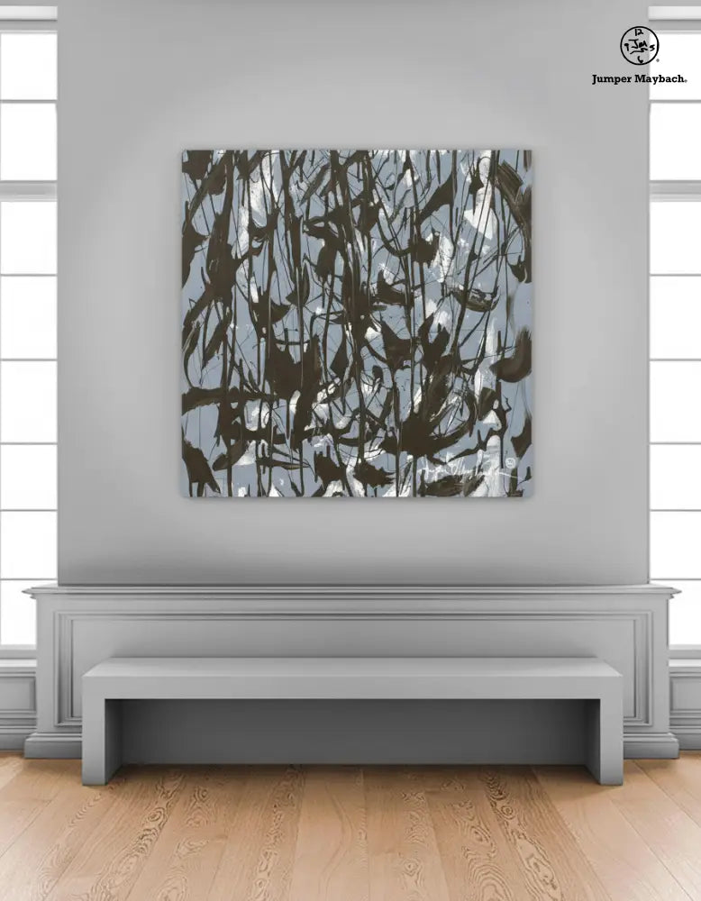 Gray Mood (Print on Canvas) - Jumper Maybach Prints