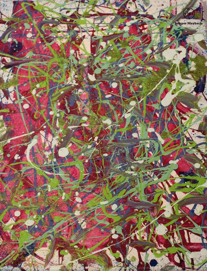 Green Magic - Original Painting - SOLD - Jumper Maybach Artwork