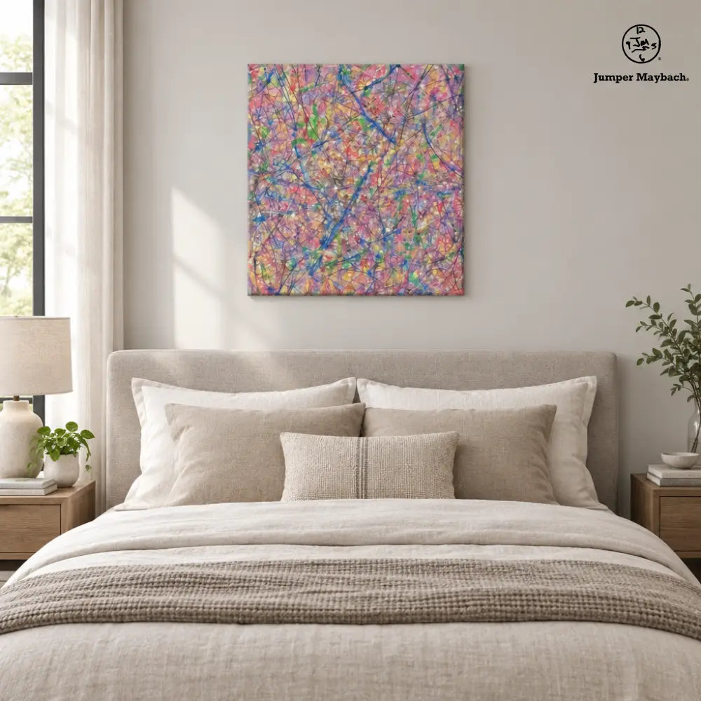 Guardian (Print on Canvas) - bedroom vignette - Jumper Maybach Prints