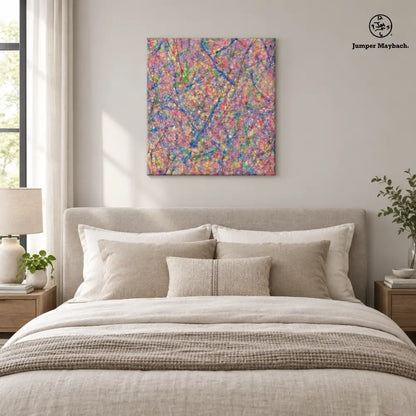 Guardian (Print on Canvas) - bedroom vignette - Jumper Maybach Prints