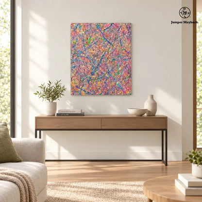 Guardian (Print on Canvas) - living room vignette - Jumper Maybach Prints