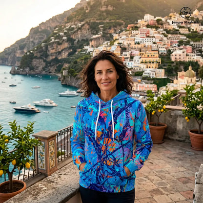 Harbor of Future Dreams - Unisex Pullover Hoodie by Jumper Maybach® - S - All Over Prints