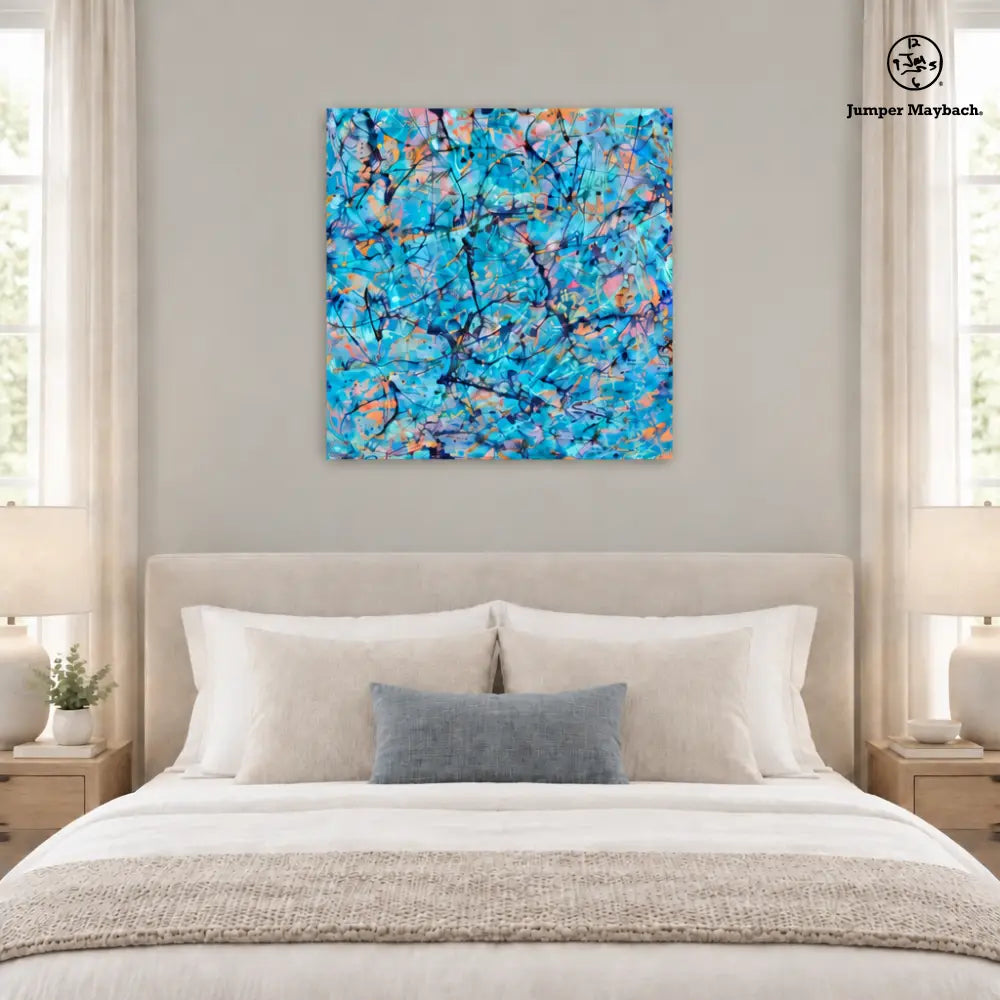 Harbor of Future Memories embellished canvas bedroom