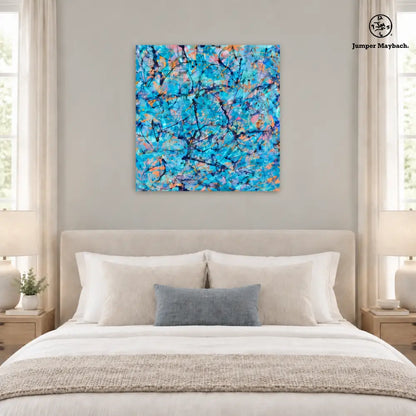 Harbor of Future Memories embellished canvas bedroom