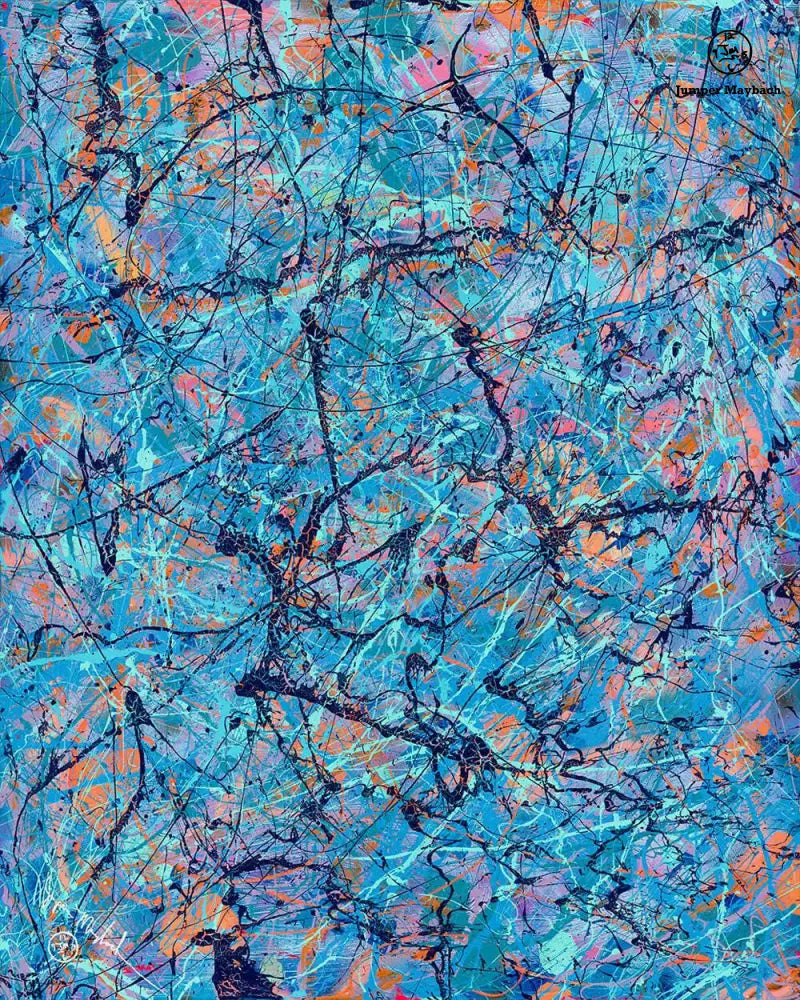 Harbor of Future Memories - Original Painting - Jumper Maybach Artwork
