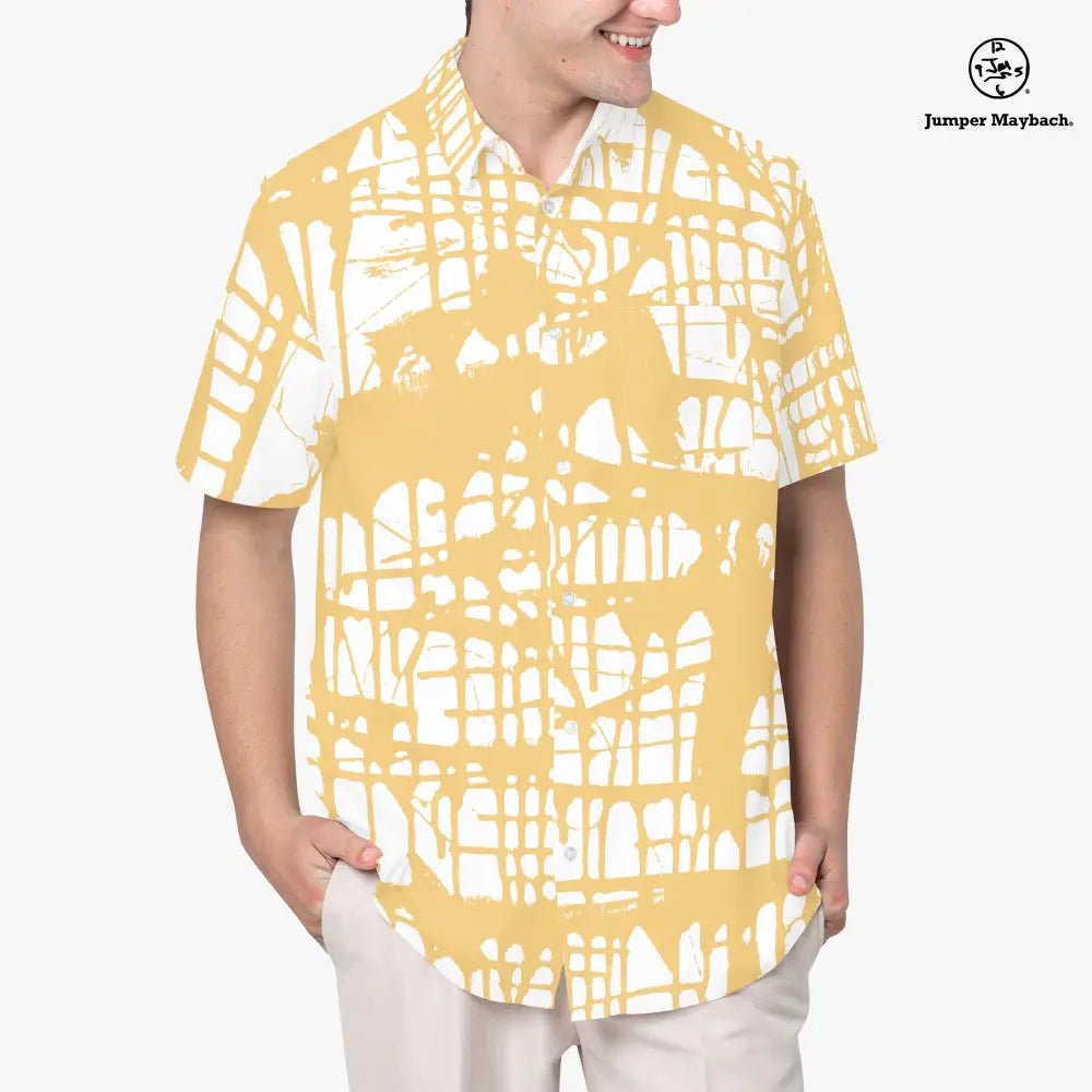 Honey Matrix Resort unisex shirt by Jumper Maybach® featuring a stylish design, displayed on a mannequin.