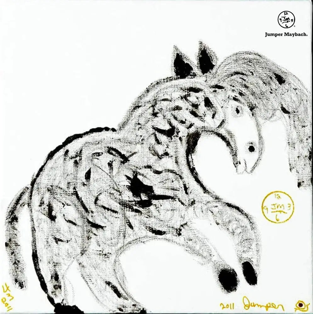 Horse - Original Painting - Jumper Maybach Artwork