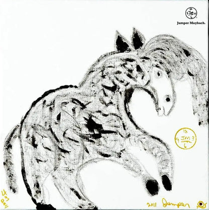 Horse - Original Painting - Jumper Maybach Artwork
