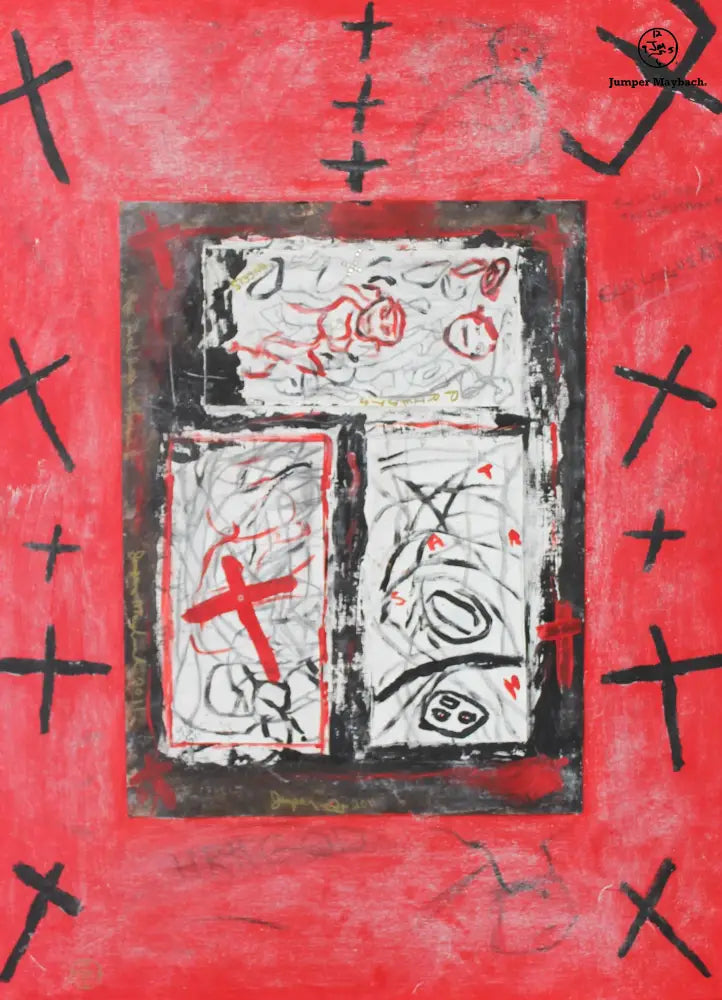 HRH God - Original Painting - SOLD - Jumper Maybach Artwork