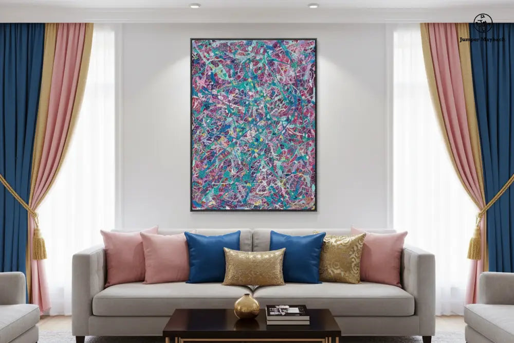 I Want to Go to Mars - Original Painting - Jumper Maybach Artwork