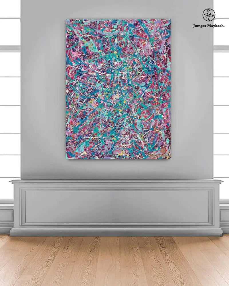 I Want to Go to Mars - Original Painting - Jumper Maybach Artwork