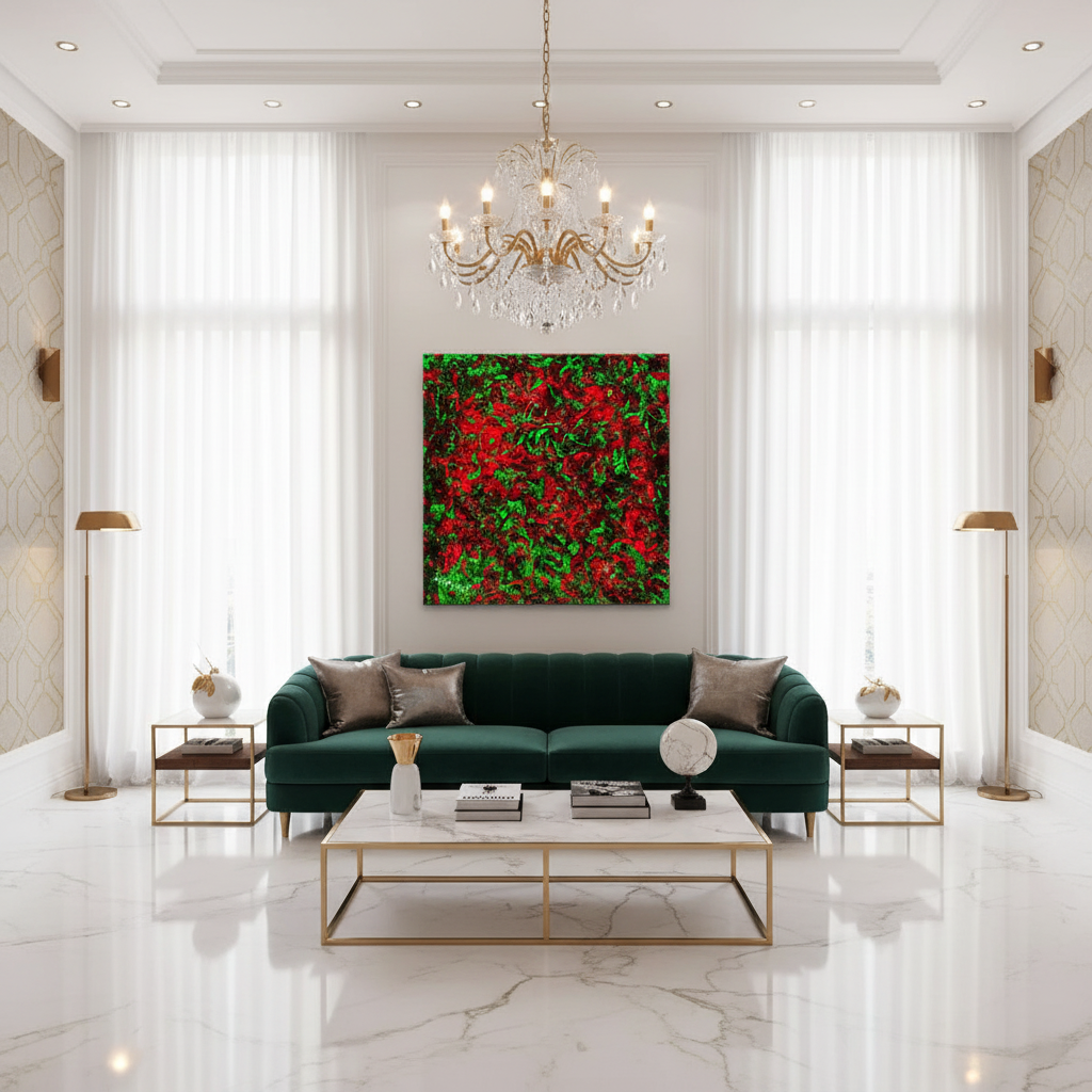 Cherry Raspberry Fields  (Print on Canvas) - Jumper Maybach