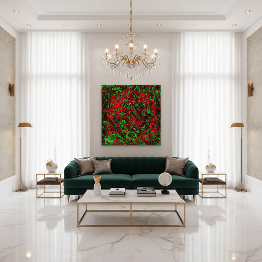 Cherry Raspberry Fields  (Print on Canvas) - Jumper Maybach