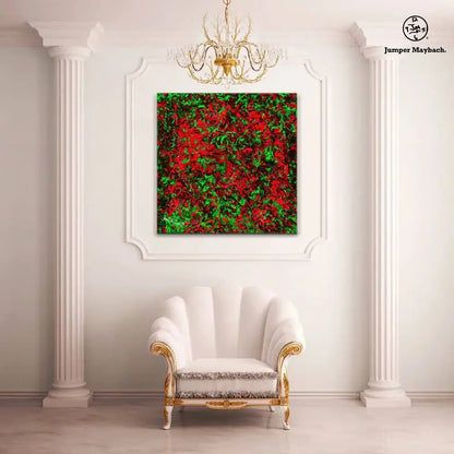 Cherry Raspberry Fields  (Print on Canvas) - Jumper Maybach