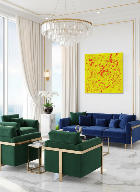 Aliens Among Us  (Print on Canvas)