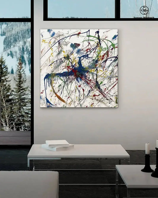 In Motion #1 - Original Painting - Jumper Maybach Artwork
