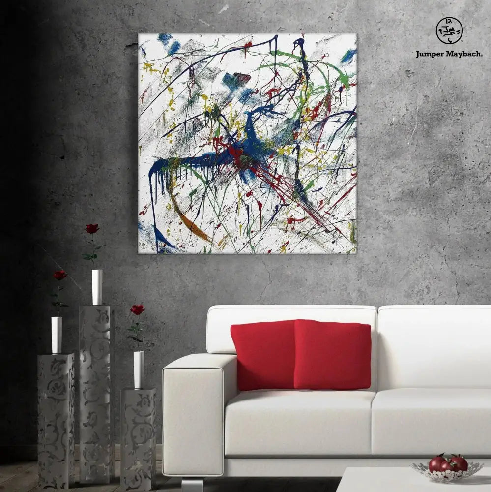 In Motion #1 (Print on Canvas) - Jumper Maybach Prints