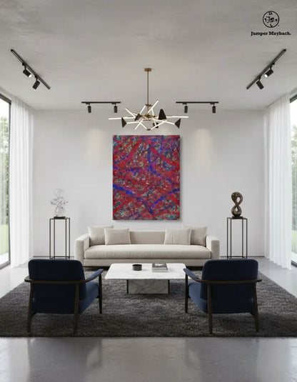 Inertia - Original Painting - Jumper Maybach Artwork