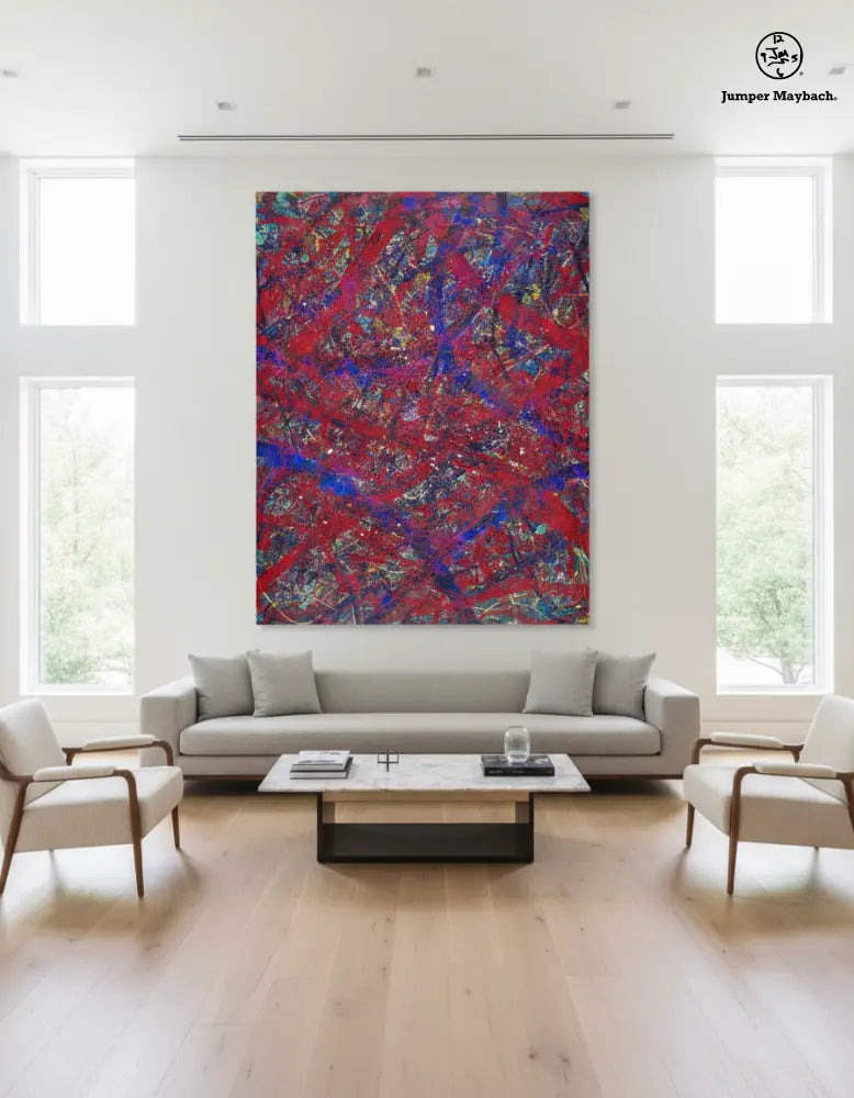 Inertia - Original Painting - Jumper Maybach Artwork