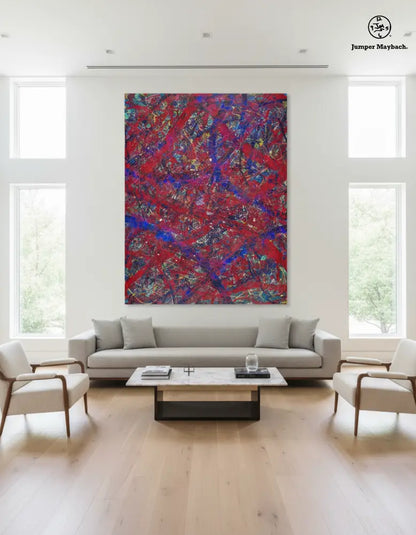 Inertia - Original Painting - Jumper Maybach Artwork