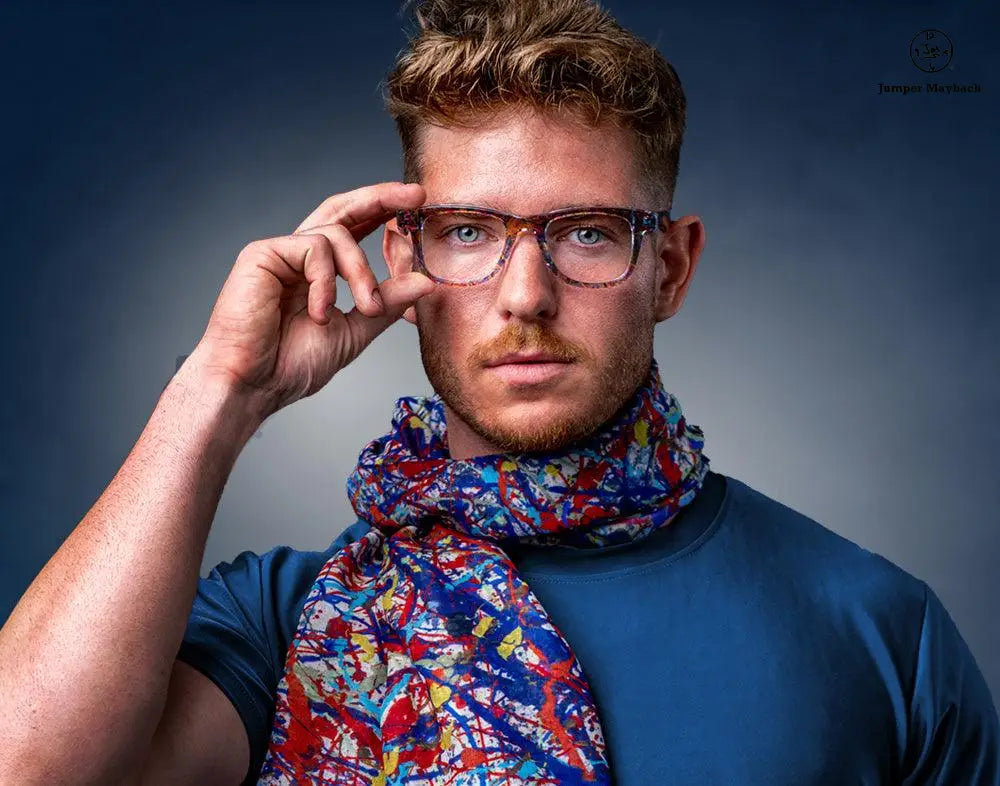 Optical view of JM x OPR The Stefano eyewear with a sleek front design, showcasing modern style and high-quality craftsmanship.