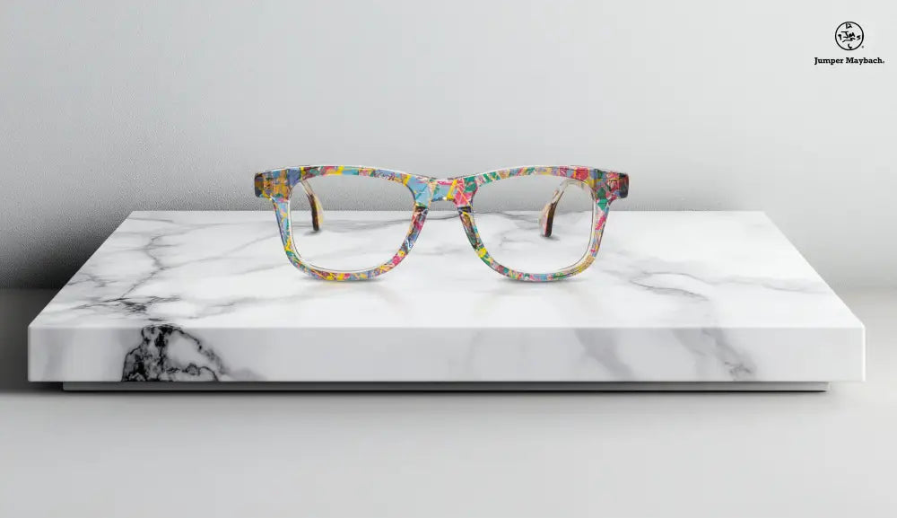 OPR The Stefano eyewear front view showing sleek black frames and modern design, perfect for stylish everyday wear.