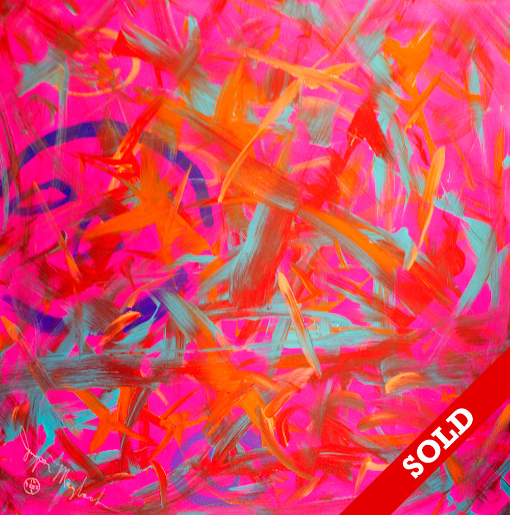 Chromatic #3 - Original Painting - SOLD - Jumper Maybach